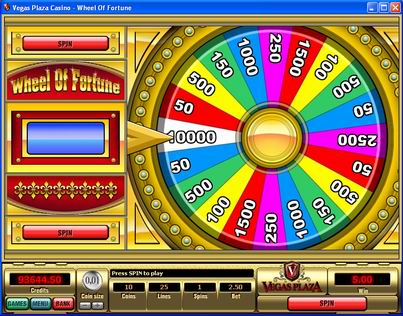 wheel of fortune like casino game