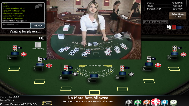 betonline live dealer blackjack